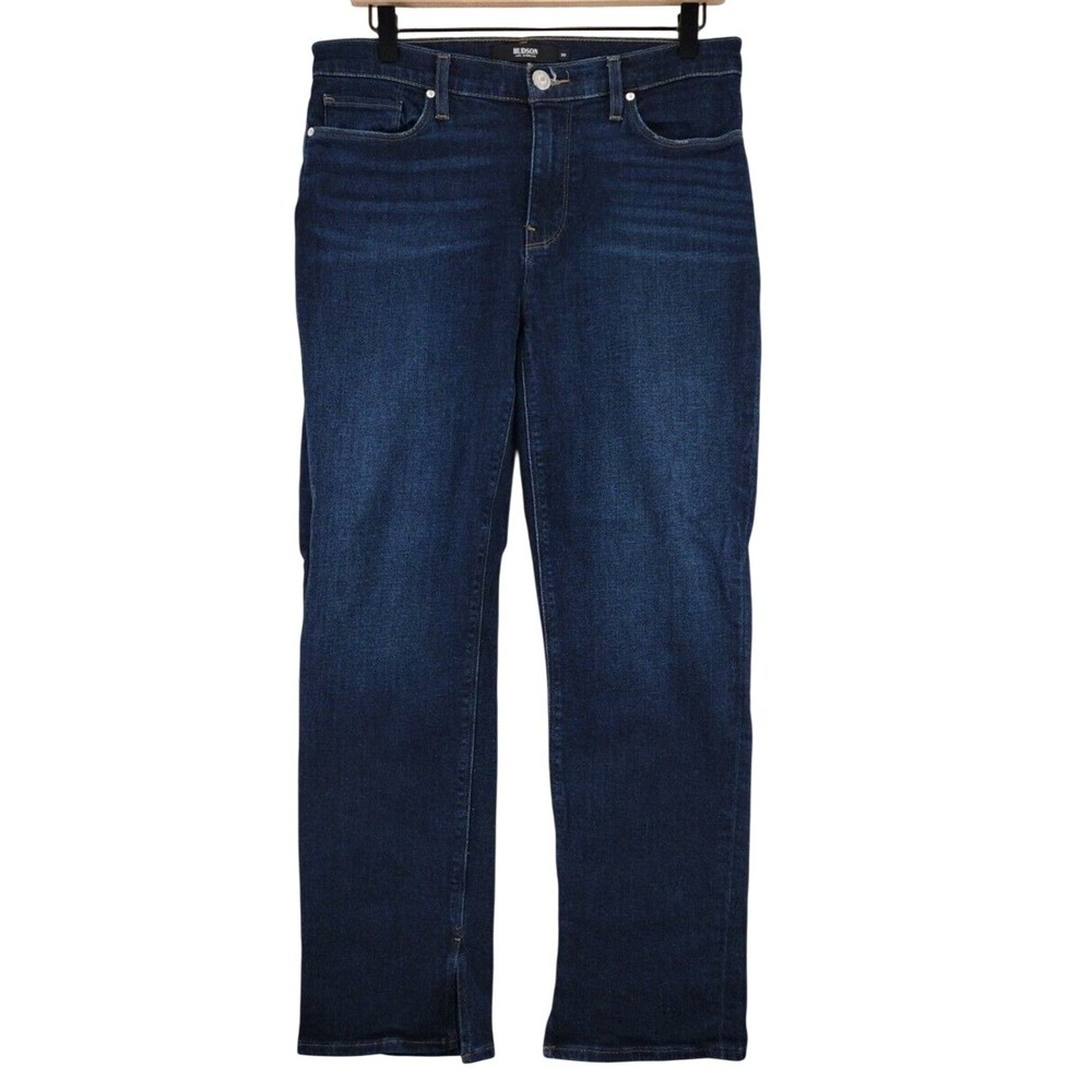 Hudson Los Angeles Nico Dark‎ Wash Straight Leg Jeans Women's Size 30
